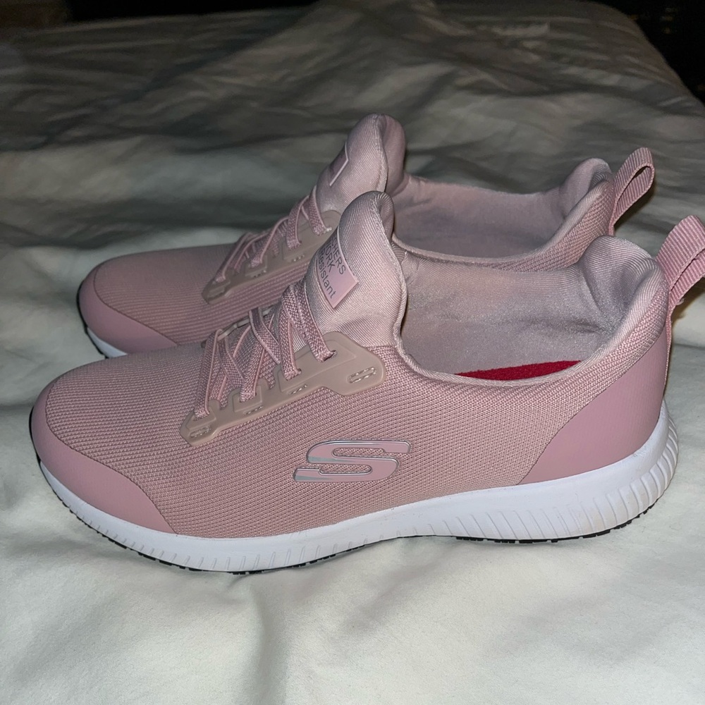 Skechers Work Memory Foam Slip on Athletic Shoe (NWOT)